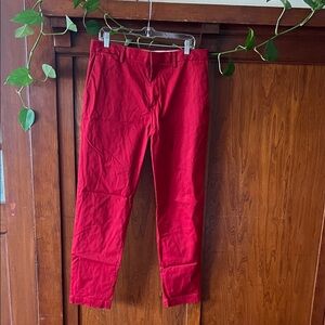 Banana Republic Men's Bold Red Chinos
